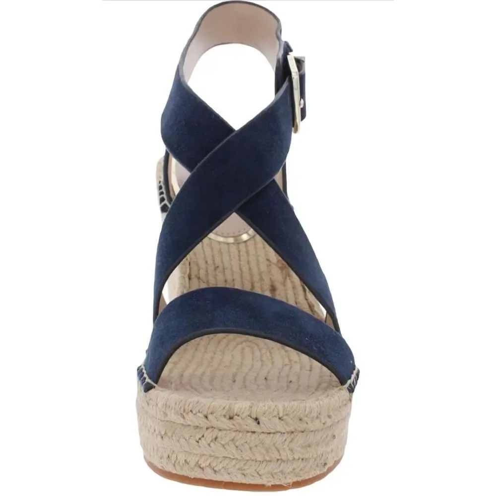 ✨Kenneth Cole Women's Olivia Cross Sandal Sz 7.5 Wedge✨